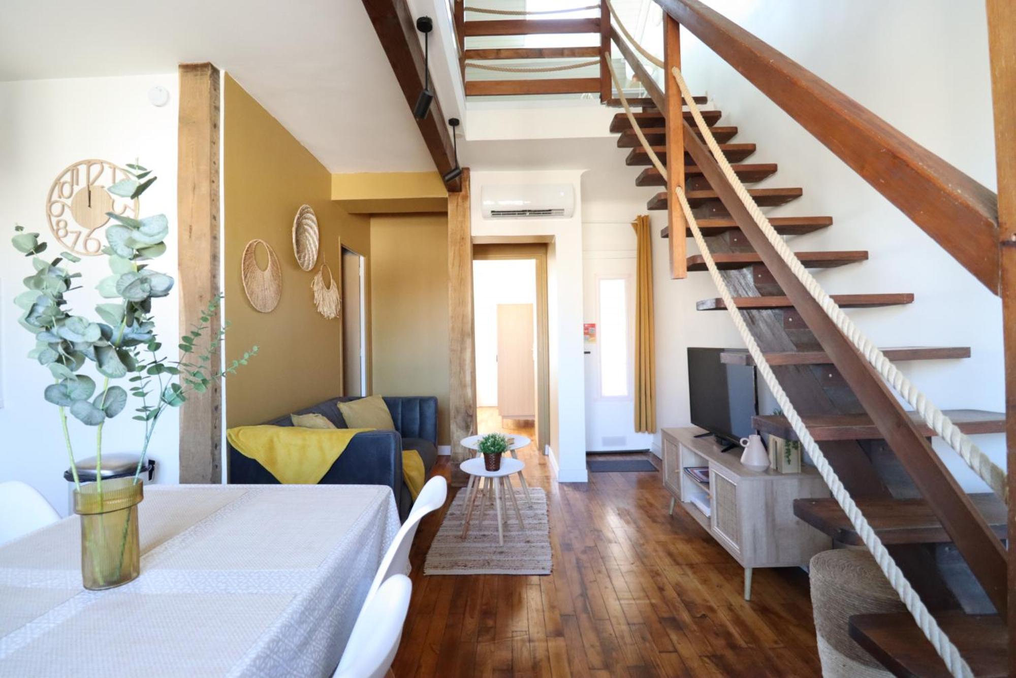Le Boho - Charmant T3 Avec Climatisation Et Fibre Bergerac Rum bild