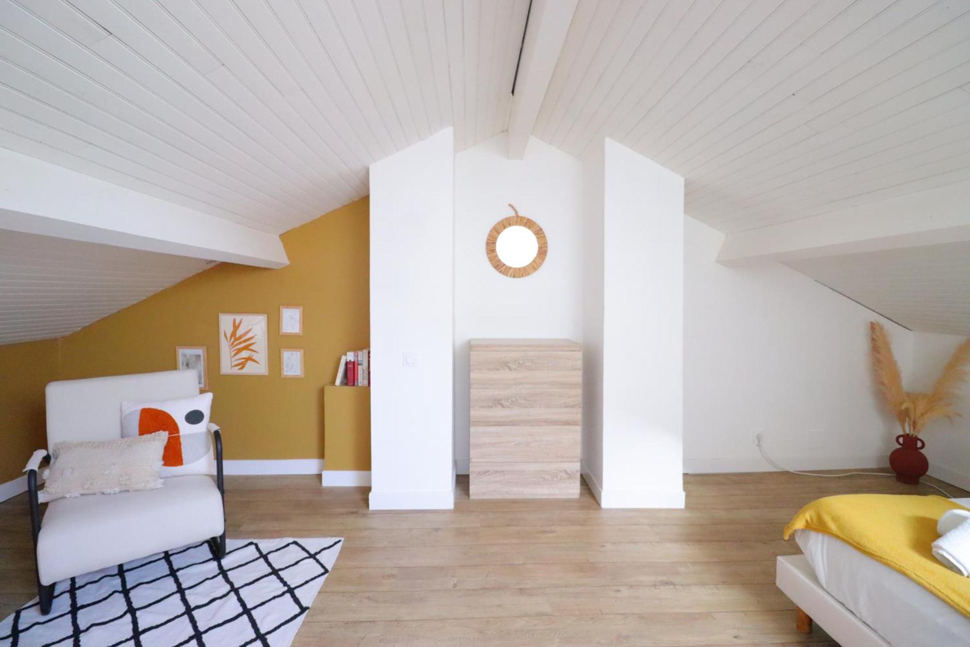Le Boho - Charmant T3 Avec Climatisation Et Fibre Bergerac Rum bild