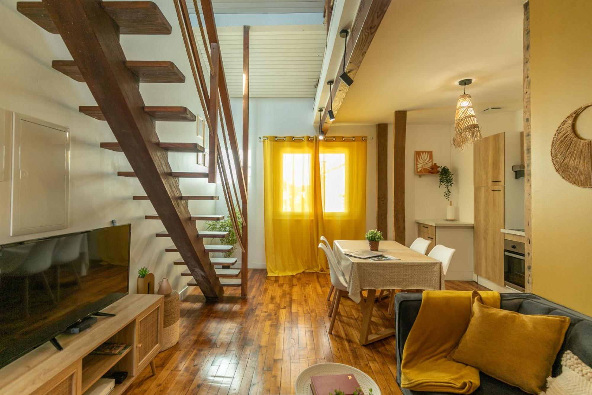 Le Boho - Charmant T3 Avec Climatisation Et Fibre Bergerac Exteriör bild